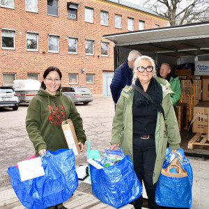 Det känns bra att stödja Ukraina säger Ann-Christine