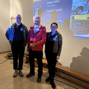 Föreläsning i Gistad med Magnus,Marju och Berton