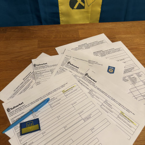 Vi är noga med pappersarbete