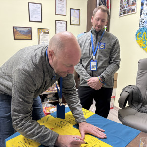 Signering av vår flagga
