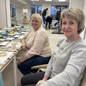 Riktiga eldsjälar, volontärer i Tjernihiv